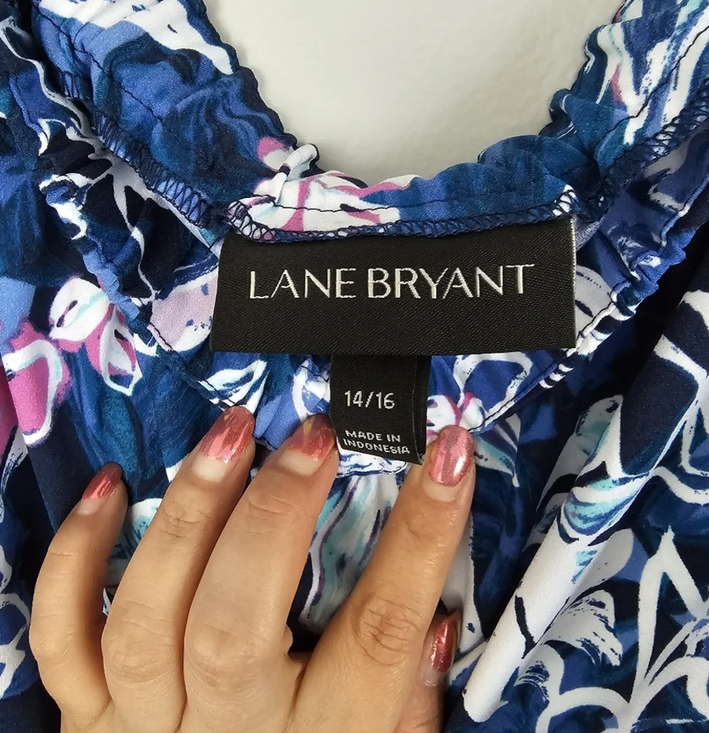 Lane Bryant Blouse 14/16 A2